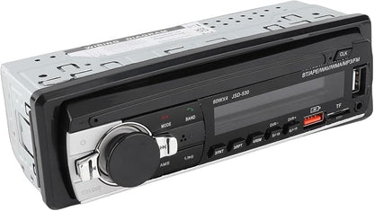 Car Radio Autoradio Bluetooth, Voice Control Car Radio Audio Player, Dual Connection Handsfree USB2.0 Car Stereo Receiver with LED Display, Support Hands Call, Music,