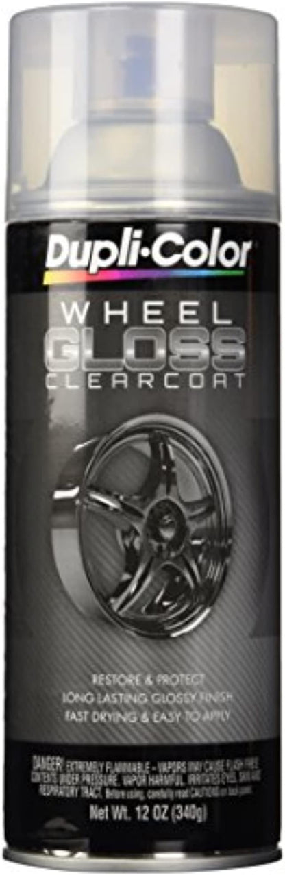 Dupli-Color HWP103 High Performance Wheel Paint - Clear - 12 oz Aerosol Can