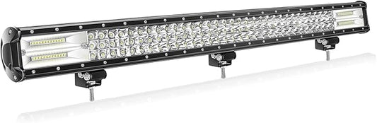 Willpower 45 inch 612W LED Light Bar Triple Row Spot Flood Combo Beam Off Road Driving Lights Waterproof Work Light for Jeep Trucks SUV ATV UTV Boat Lights,12V 24V