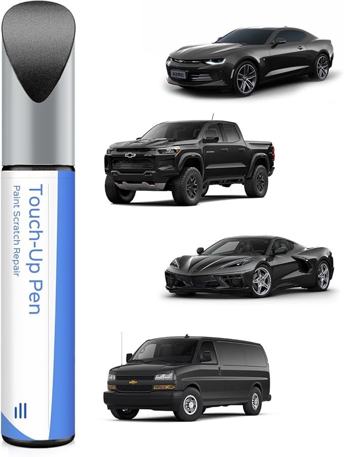 GJI/WA626D Shadow Gray Metallic Touch Up Paint Compatible with Chevrolet Exact Match Chips and Nicks Touch Up