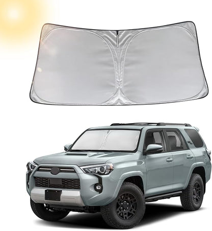 for Toyota 4Runner Sun Shade Sunshade Windshield - Front Windshield Shade Custom Fit 4Runner 2010-2024 Car Accessories