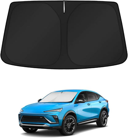 KUST Windshield Sun Shade for Buick Envista 2024 2025 2026 Window Accessories Shade Sun Visor Cover Foldable Block UV Rays