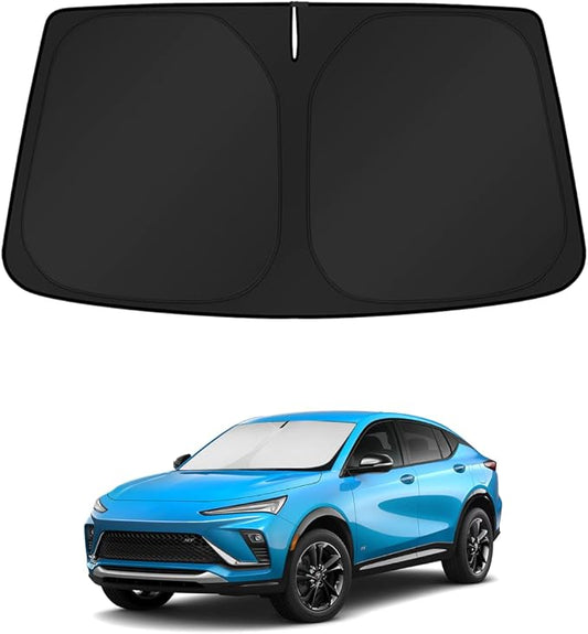 KUST Windshield Sun Shade for Buick Envista 2024 2025 2026 Window Accessories Shade Sun Visor Cover Foldable Block UV Rays
