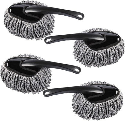 Wakauto 4 Wash Brush Car Cleaning Tool Car Wash Brush Vehicle Cleaning Duster Mini Small