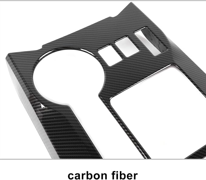JeCar for 4Runner Interior Trim Carbon Fiber Center Console Gear Shift Panel Cover Interior Accessories for Toyota 4Runner 2010-2024