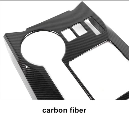 JeCar for 4Runner Interior Trim Carbon Fiber Center Console Gear Shift Panel Cover Interior Accessories for Toyota 4Runner 2010-2024