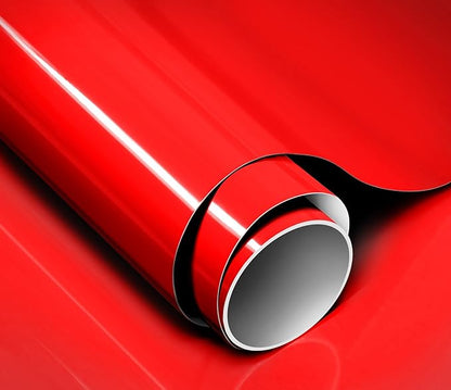 ColorFusion PPF by VViViD, Gloss Ultra Red Dry Apply PPF Vinyl Car Wrap Roll 60ft x 5ft