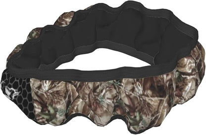 Camo Steering Wheel Cover Universal 15 Inch Camo Wheel Cover Accessories Decorative Non-Slip Neoprene Car Cover Realtree Wheel Cover Suitable For Women And Men Girls Suitable For Car SUV Car Van Truck