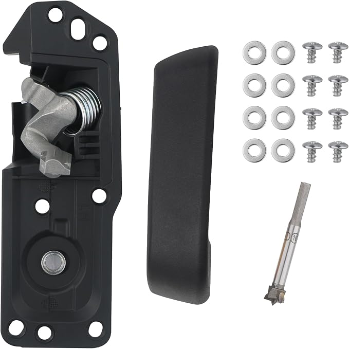APPERFiT Interior Door Handle for Left Driver Side Compatible with Chevy Chevrolet Silverado, GMC Sierra Truck 1500 2500 3500 2007-2014 Door Panel Parts 20833606