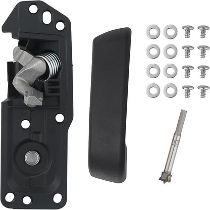 APPERFiT Interior Door Handle for Left Driver Side Compatible with Chevy Chevrolet Silverado, GMC Sierra Truck 1500 2500 3500 2007-2014 Door Panel Parts 20833606