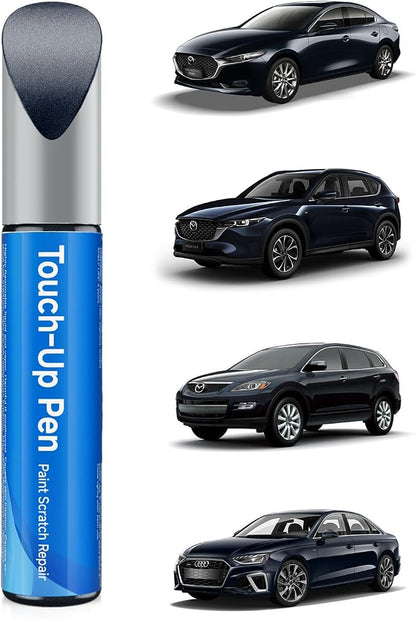 42M Deep Crystal Blue Pearl Touch Up Paint Compatible with Mazda Exact Match Touch Up Paint Car Scratch Repair