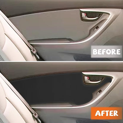 RUIANTE 4pcs Door Panel Cover Trim Replacement Compatible for Elantra 2011-2016 Car Interior Accessories (Black)
