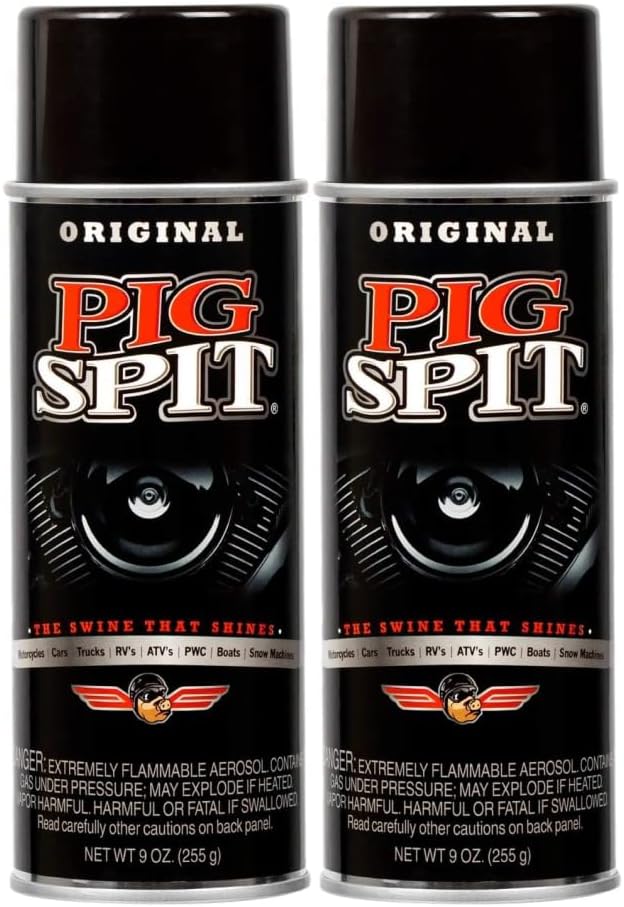 Original | Shine for Engines, Trim, Tires & Vinyl | Restores Faded Black Plastic | 9 oz. | 2-Pack
