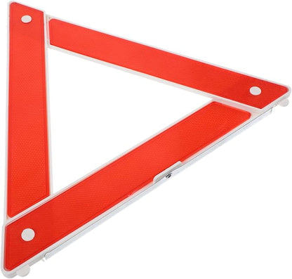 Emergency Warning Triangle Reflective Sign for Car Safety High Visibility Roadside Emergency Tool Quick Setup for Drivers Essential Road Reflector