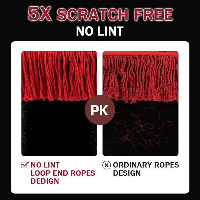 Car Cleaning Supplies Duster, Exterior Scratch Free, Soft Brush Kit for Truck SUV RV Motorcycle, Wax Cotton Hair, Extendable Handle, Car Feather Duster No Lint, Gifts for Men Women