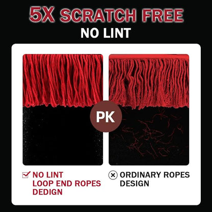 Car Cleaning Supplies Duster, Exterior Scratch Free, Soft Brush Kit for Truck SUV RV Motorcycle, Wax Cotton Hair, Extendable Handle, Car Feather Duster No Lint, Gifts for Men Women
