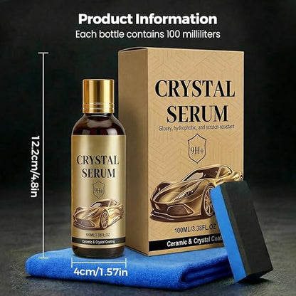 Ceramic Coating for Cars Graphene Spray 9h Ceramic Coating for Automotive Paint Protection Professional Detailing Supplies Long Lasting Anti Static Easy Apply