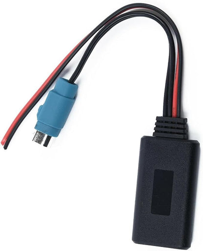 CHICHIYANG Bluetooth Audio Radio AUX Cable Adapter Stereo Cable for Alpine KCE-237B/CDE-101/INA-W900/CDA-105
