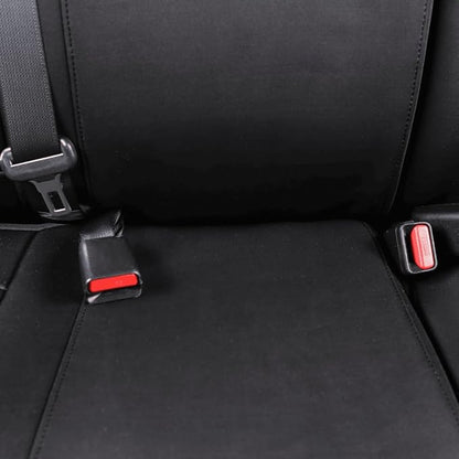 EKR Custom Fit Tacoma Front Car Seat Covers for Toyota Tacoma (Petrol & Hybrid) 2024 2025 2026 Double cab SR/SR5/TRD Sport/TRD Off-Road/Limited - Front Row Only,Neoprene (Black)