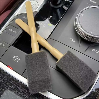 12 Pack Car Air Vent Duster Brush Blind Duster Car Interior Detail Dust Brush Sponge Brushes Dash Duster for Automotive Air Conditioner Vent Dashboard Crevice Mini Split Vent Window Blinds