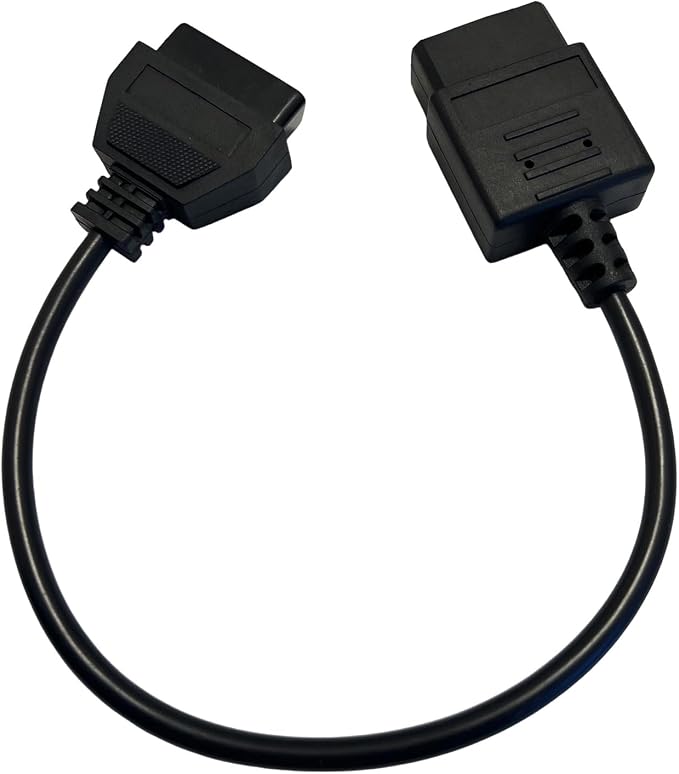 OBD1 to OBD2 Adapter for Subaru 9 Pin to 16 Pin Diagnostic Cable,Fit for Subaru Old Vehicles with 9pin Connector,for Subaru 9pin Adapter Cable Compatible with OBDII Diagnostic Scanner/Code Reader