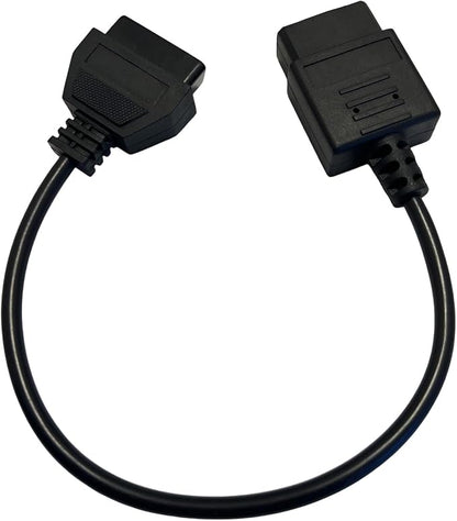 OBD1 to OBD2 Adapter for Subaru 9 Pin to 16 Pin Diagnostic Cable,Fit for Subaru Old Vehicles with 9pin Connector,for Subaru 9pin Adapter Cable Compatible with OBDII Diagnostic Scanner/Code Reader