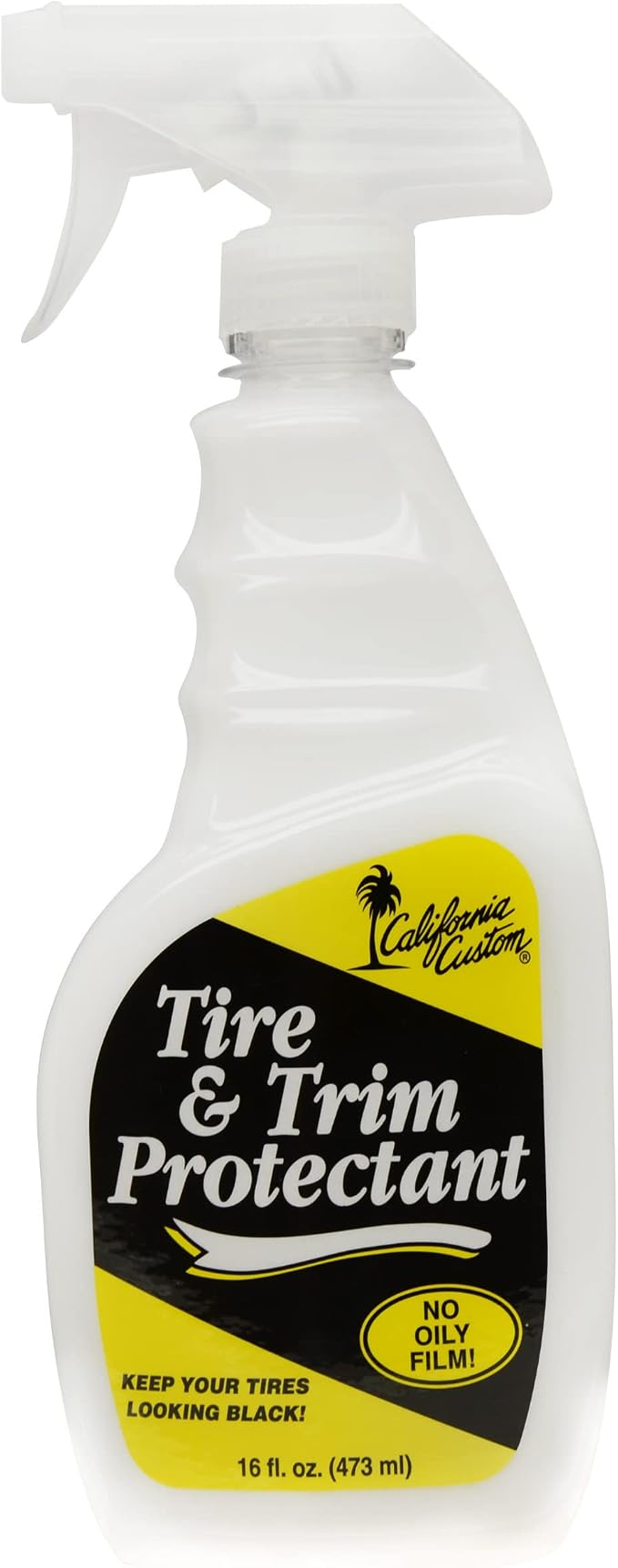 CALIFORNIA CUSTOM Products - Tire & Trim Protectant, Complete The Look of Your Ride While Cleaning and Protecting Your Tires, Exterior Rubber, Plastic Trim and Vinyl. No Oily Film, Perfect for Cars, Truck, Motorcycles and RVs . Keep Your Tires Looking ...