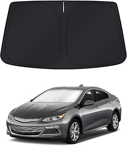KUST Windshield Sun Shade for Chevrolet/Chevy Volt 2016–2019 Window Accessories Shade Sun Cover Foldable Block UV Rays Keep Car Cooler