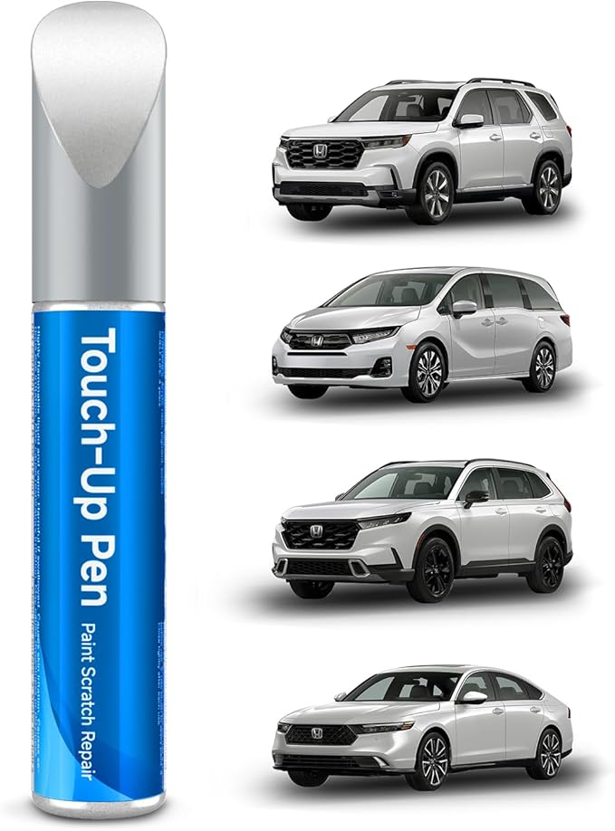NH-603P White Diamond Pearl Touch Up Paint Compatible with Honda Exact Match Touch Up Paint Car Scratch Repair