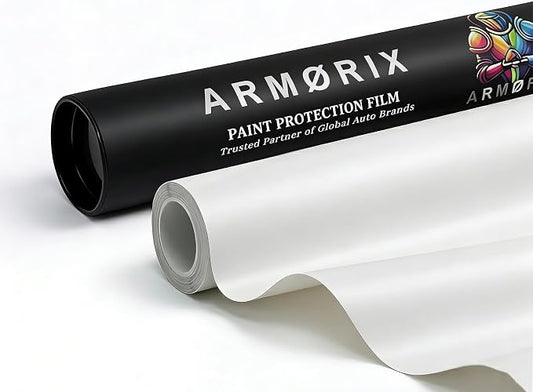 Rockrose Ultra TPU Matte PPF Film for Car Paint Protection 6 in x 5FT Self-Healing, UV Protection, Scratch & Stain Resistant Hydrophobic, Wet Installation, Strong Adhesive, 7.5 mil