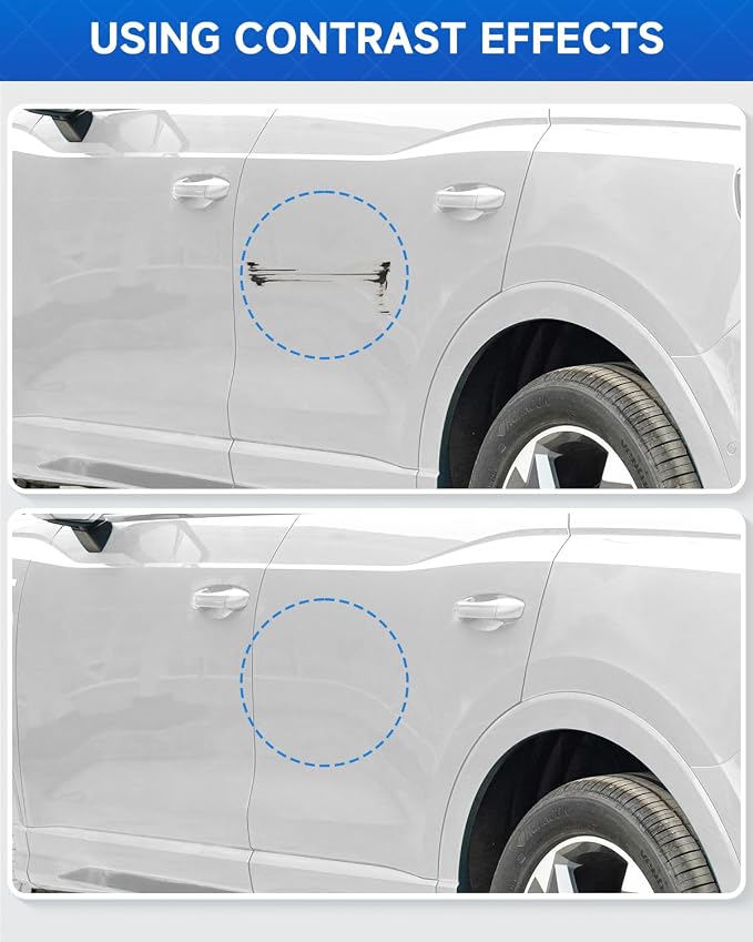 LY9C Ibis White Touch Up Paint Compatible With Audi Exact Match Car Paint Pen Scratch Repair