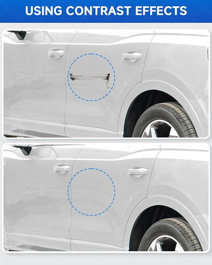 LY9C Ibis White Touch Up Paint Compatible With Audi Exact Match Car Paint Pen Scratch Repair