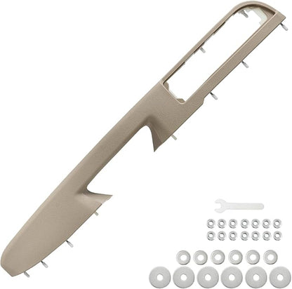 80995 Upgraded Door Armrest Repair Front Right Side Door Panel Handle Beige Compatible with 2010-2014 Chevy Silverado Suburban Avalanche Tahoe,GMC Sierra Yukon Replaces 84127327