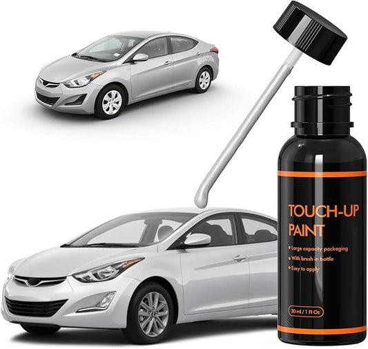 K1/SM Radiant Silver Touch Up Paint for Hyundai, DIY Car Paint Scratch Repair Kit, Automotive Paints, Quick & Easy Fix Scratch Repair Compatible with Sonata/Santa Fe