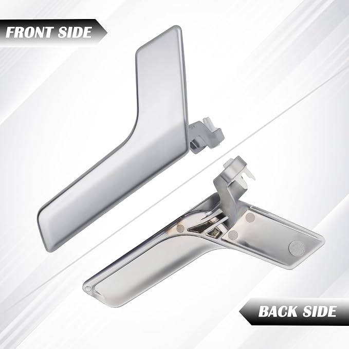 Metal Interior Door Handle Repair Kit | Compatible with Mercedes-Benz W204 X204 C230 C250 C280 C300 C63 GLK250 GLK280 GLK300 | Inside Inner Front or Rear Right Passenger Side Door Lever Matter Sliver