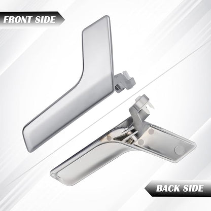 Metal Interior Door Handle Repair Kit | Compatible with Mercedes-Benz W204 X204 C230 C250 C280 C300 C63 GLK250 GLK280 GLK300 | Inside Inner Front or Rear Right Passenger Side Door Lever Matter Sliver