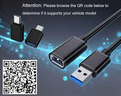 Wireless carplay Adapt for iPhone（IOS10+）.Phone-Car Connectivity.Wired to Wireless Smart car Machine Interconnection abox. Mini Size with Extended USB-A and Type-C
