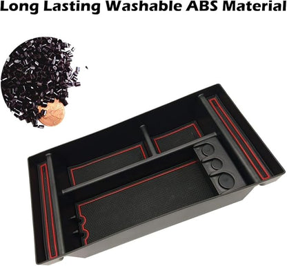 Center Console Organizer Tray fits for 2019-2022 GMC Sierra/Chevy Silverado 1500 Accessories, 2020-2021 2022 2023 Silverado/Sierra 2500 HD/3500 HD