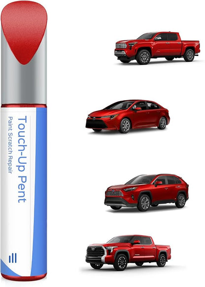 3R3 Barcelona Red Pearl Touch Up Paint Compatible with Toyota Exact Match Chips and Nicks Touch Up