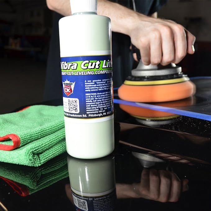 Detail King Vibra Cut Lite - Car Compound - Car Scratch Remover - 16 Oz