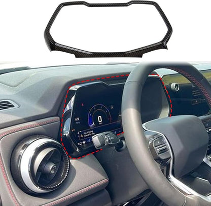 Carbon Fiber Style Center Console Dashboard Cover Trim Accessories for 2023-2026 Chevrolet Colorado