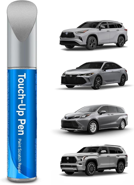 1J9 Celestial Silver Metallic Touch Up Paint Compatible with Toyota Exact Match Touch Up Paint Car Scratch Repair