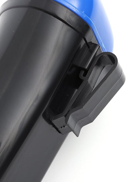 Automobile Dustbin Car Trash Can Garbage Can Leakproof Vehicle Trash Bin(Blue)