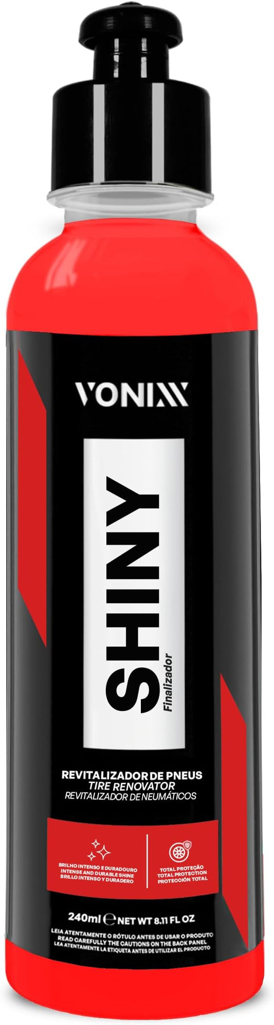 Shiny 240ml Vonixx Revitalizer Tire Black Gloss