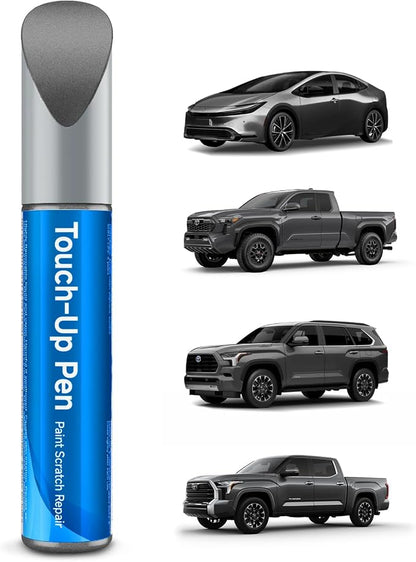 1G3 Magnetic Gray Metallic Touch Up Paint Compatible with Toyota Exact Match Touch Up Paint Car Scratch Repair