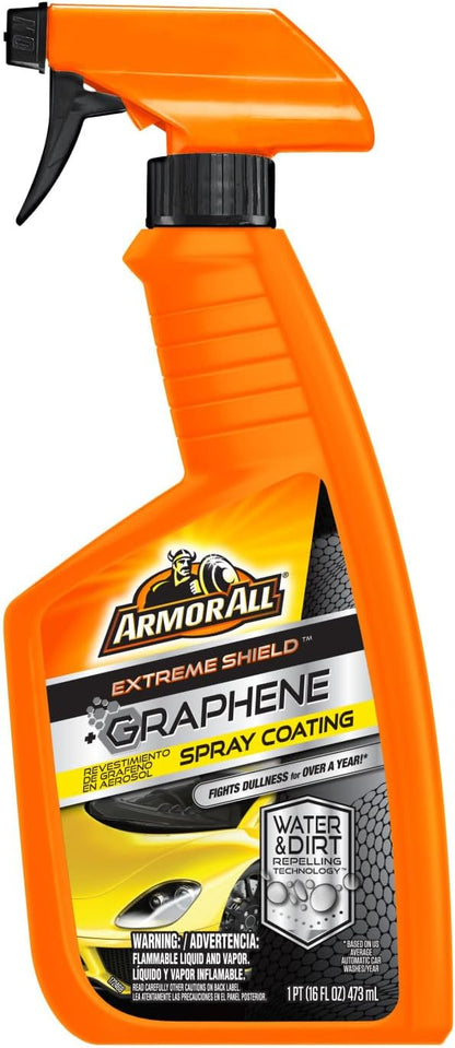 Armor All Ultra Shield Spray Coating + Graphene, 16 fl oz Bottle, Car Paint and UV Protectant Spray