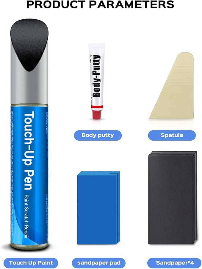 Carbon Black Metallic (416) for BMW Car Touch Up Paint Kit,Exact Match Car Scratch Repair Touch Up Paint Kit(Carbon Black Metallic for X4/X5/5/2020 3 Series/X4/2018 X5)