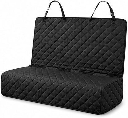 fidozen Waterproof Dog Car Seat Cover for Back Seat: Suitable for Small and Large Dogs, Hammock and Pet Protector, Backseat seat Cover (Full Bench, Small（52“ W)