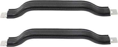 55009801K Front Interior Door Handle Pull Strap Kit | Compatible with Jeep Wrangler YJ 1987-1995 Black Left Driver and Right Passenger Side Pack of 2