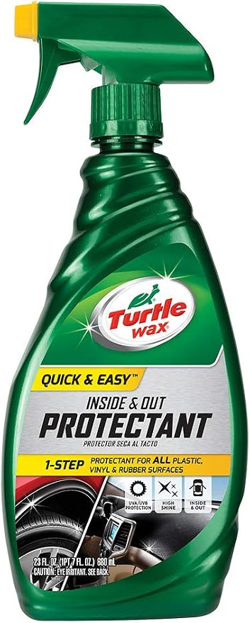 Turtle Wax 50655 Quick and Easy Inside and Out Protectant - 23 Fl Oz.